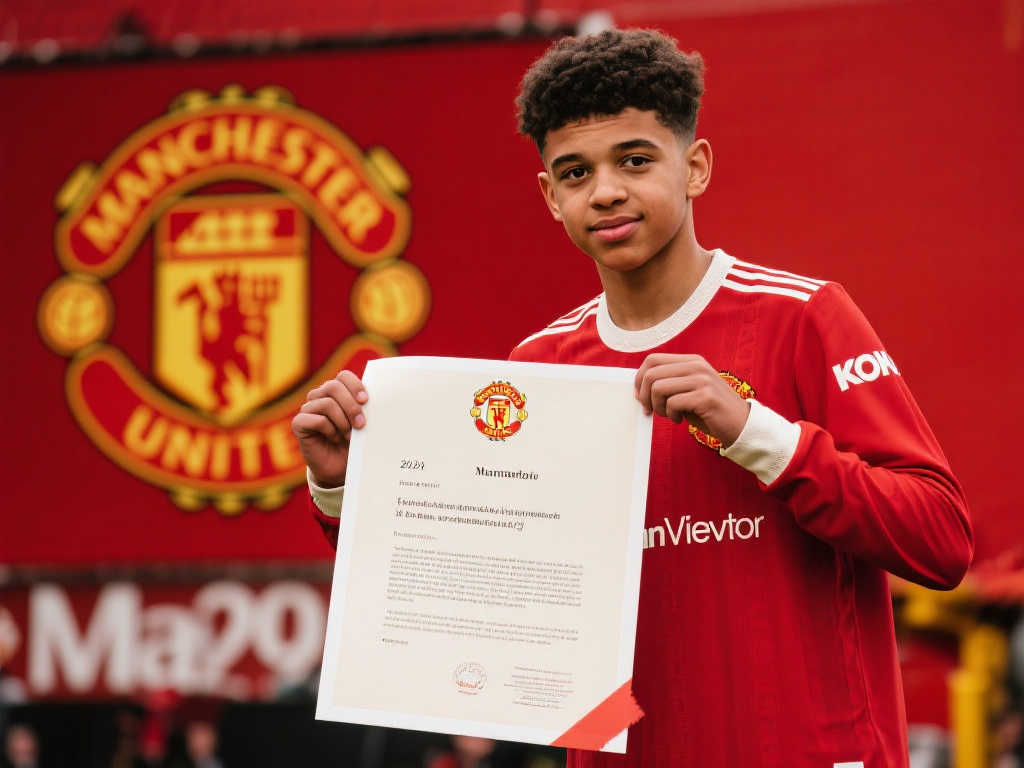 英媒：17岁曼联新星曼塔托周三完成职业生涯首签，合同锁定至2029年